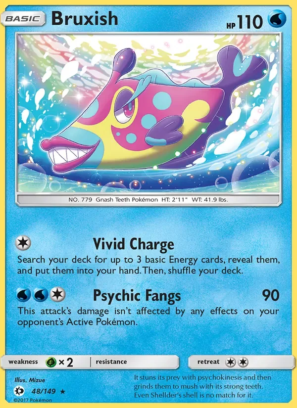 Bruxish, Sun & Moon