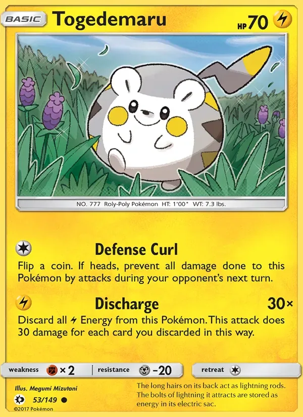 Togedemaru, Sun & Moon