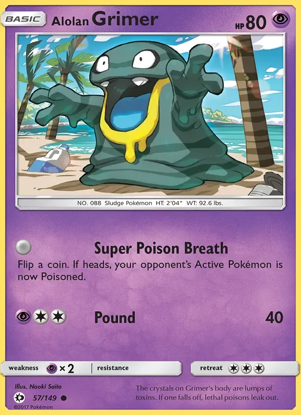 Alolan Grimer, Sun & Moon