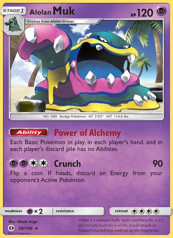 Alolan Muk, Sun & Moon