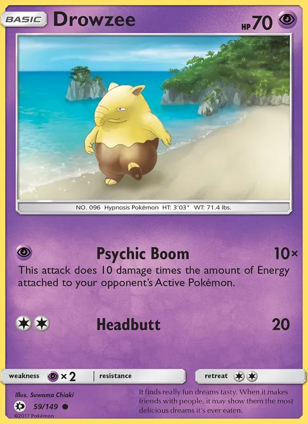 Drowzee, Sun & Moon