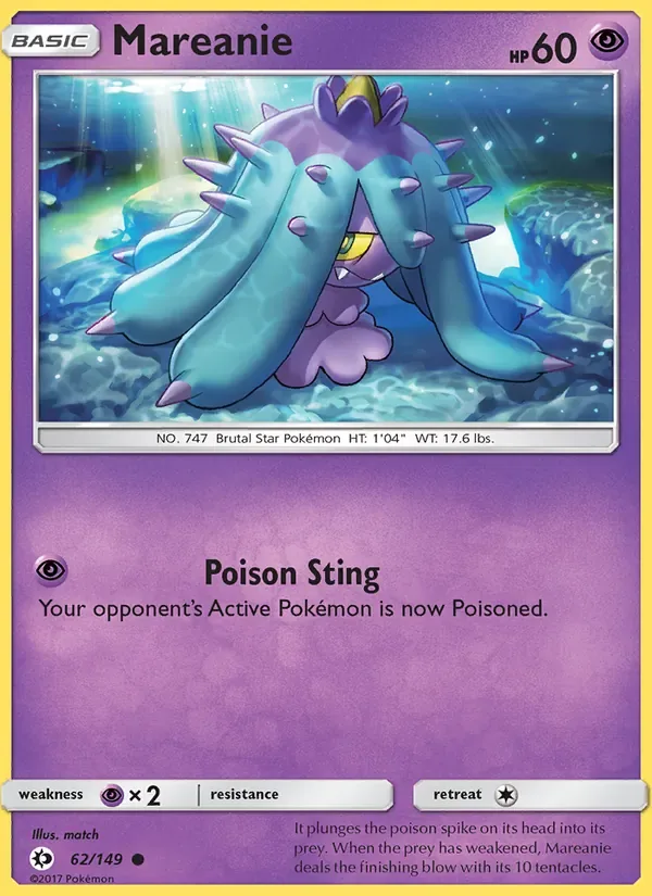 Mareanie, Sun & Moon