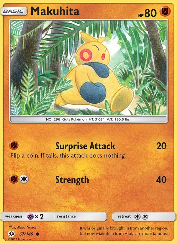 Makuhita, Sun & Moon
