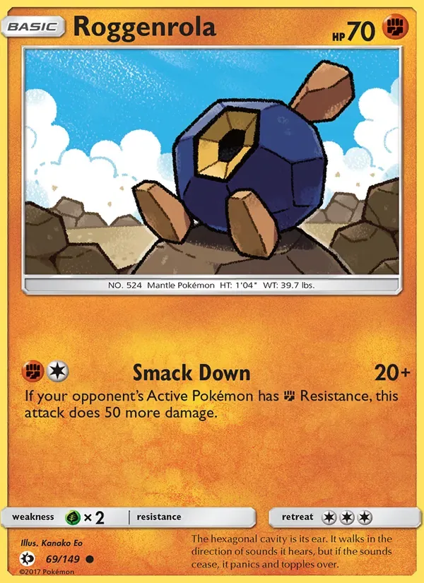 Roggenrola, Sun & Moon