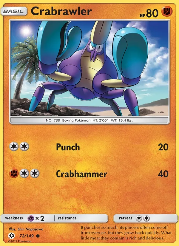Crabrawler, Sun & Moon