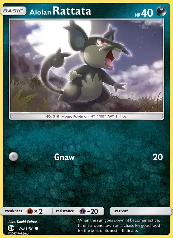 Alolan Rattata, Sun & Moon