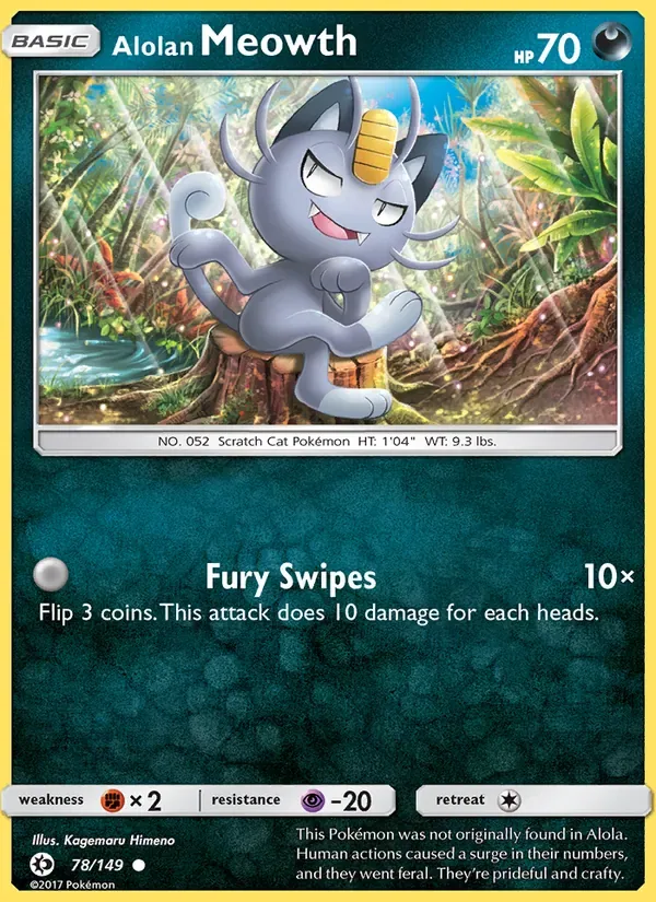 Alolan Meowth, Sun & Moon