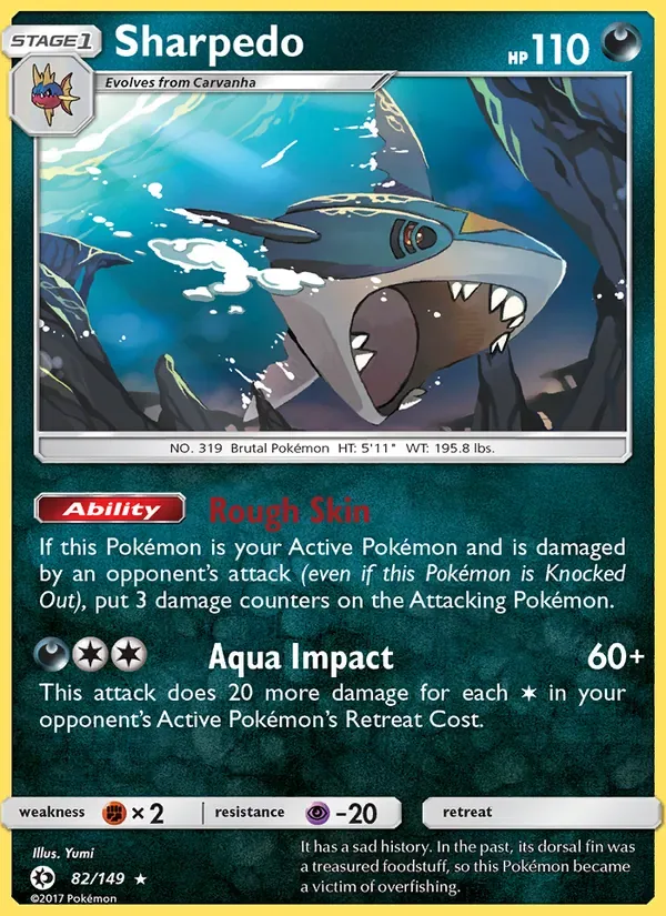 Sharpedo, Sun & Moon