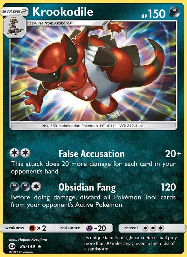 Krookodile, Sun & Moon