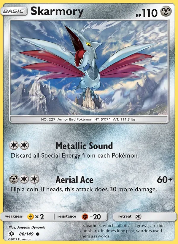 Skarmory, Sun & Moon