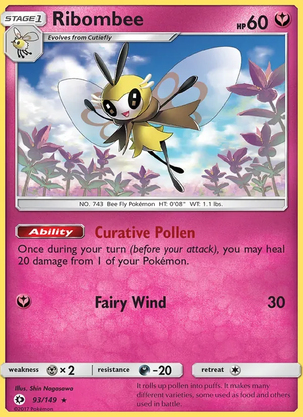 Ribombee, Sun & Moon