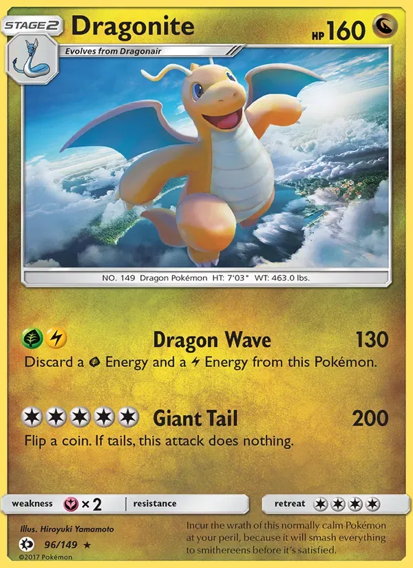 Dragonite, Sun & Moon