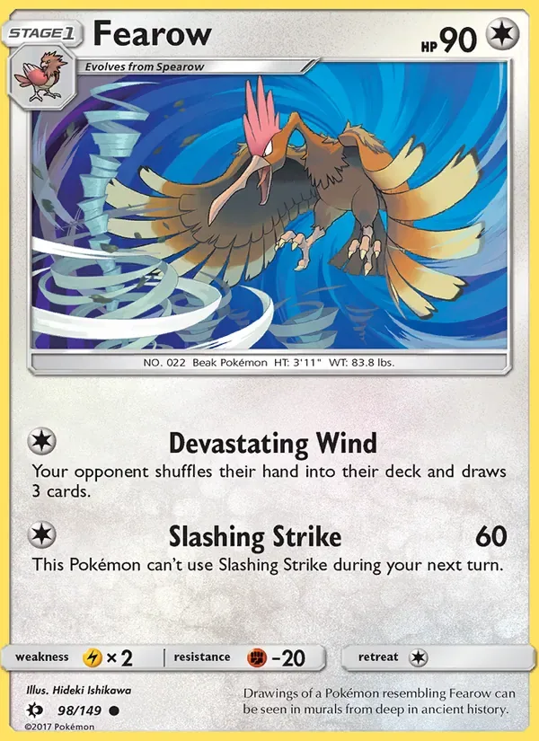 Fearow, Sun & Moon