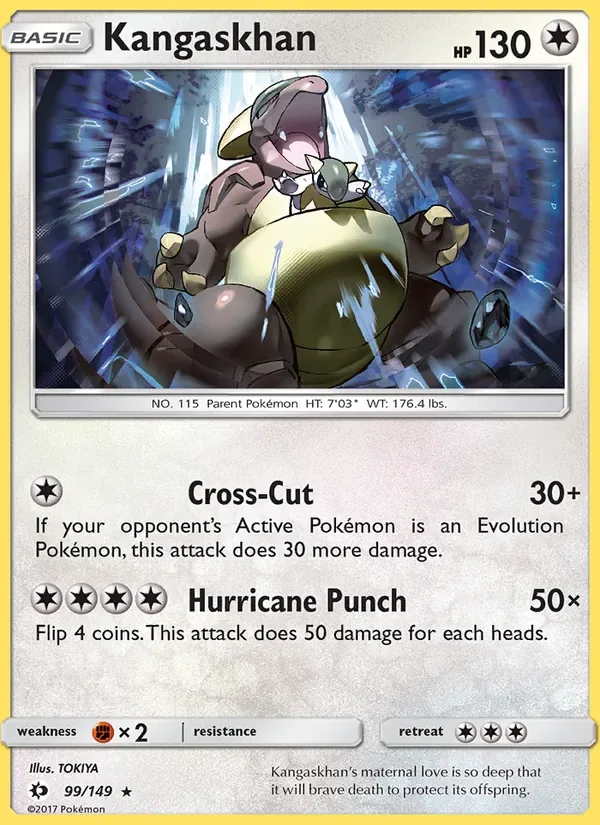 Kangaskhan, Sun & Moon