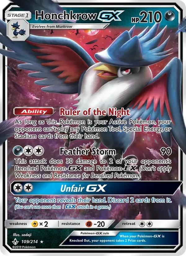 Honchkrow GX, Unbroken Bonds