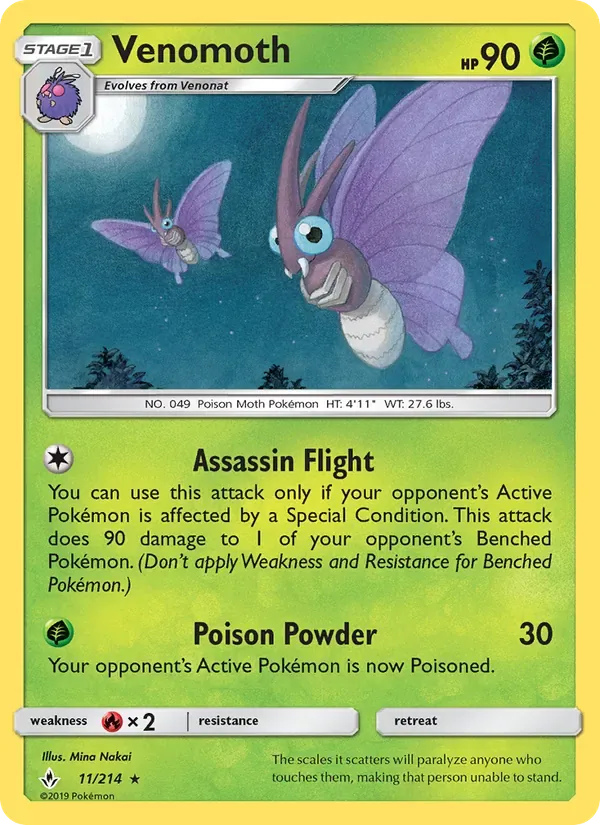 Venomoth, Unbroken Bonds