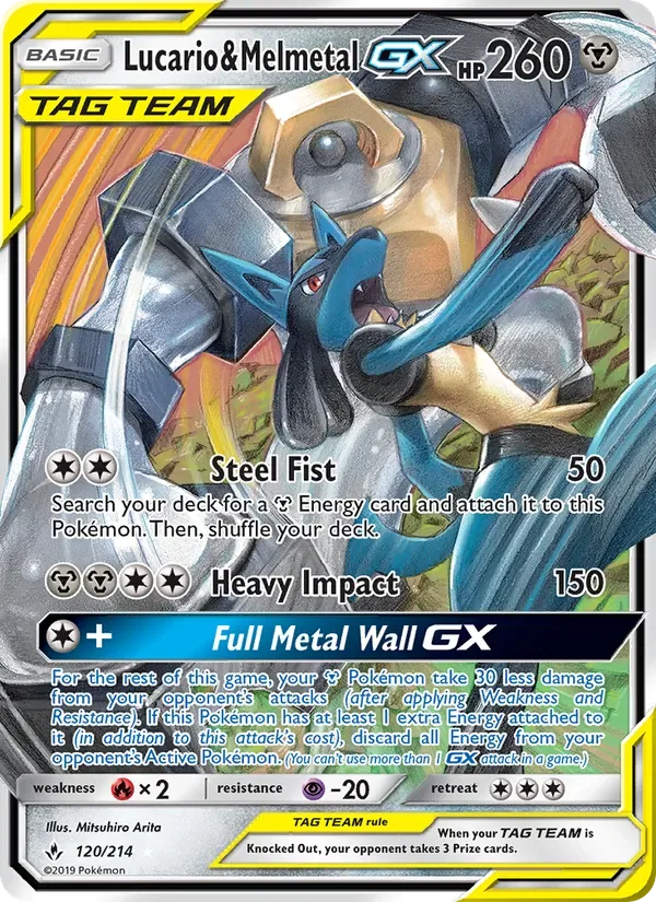 Lucario & Melmetal GX, Unbroken Bonds