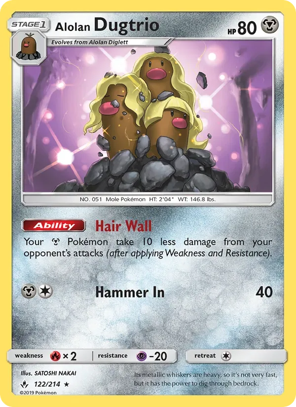 Alolan Dugtrio, Unbroken Bonds