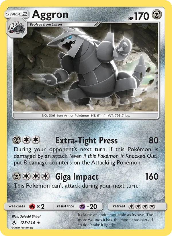 Aggron, Unbroken Bonds