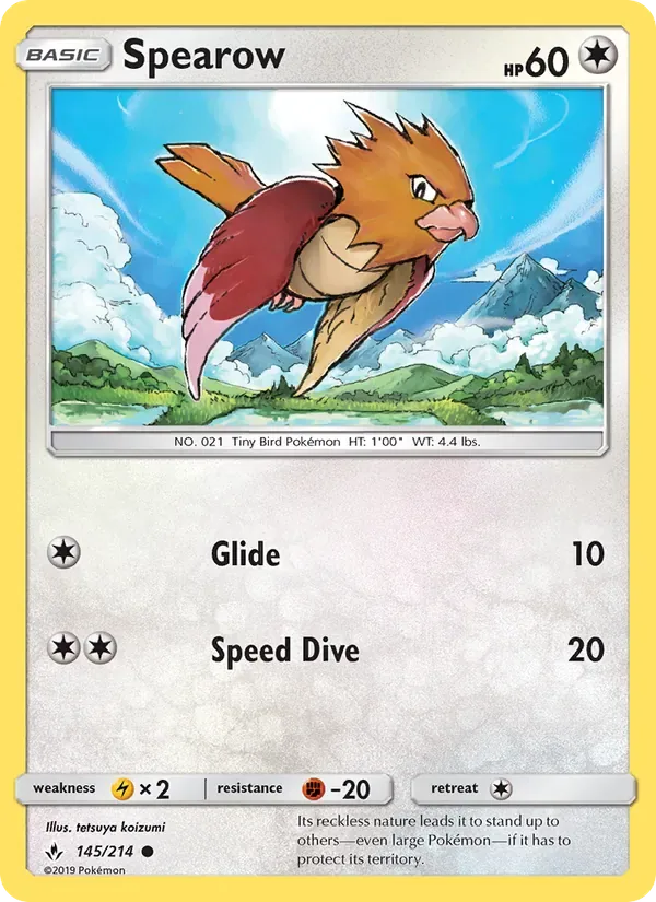 Spearow, Unbroken Bonds