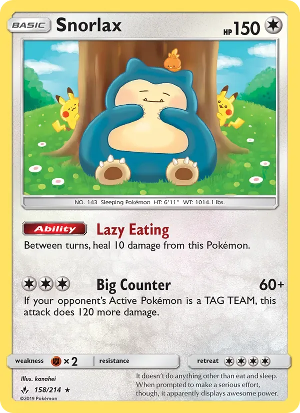 Snorlax, Unbroken Bonds
