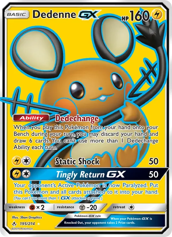 Dedenne GX, Unbroken Bonds