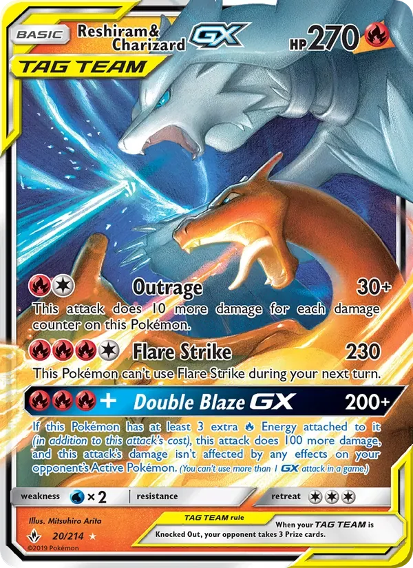Reshiram & Charizard GX, Unbroken Bonds