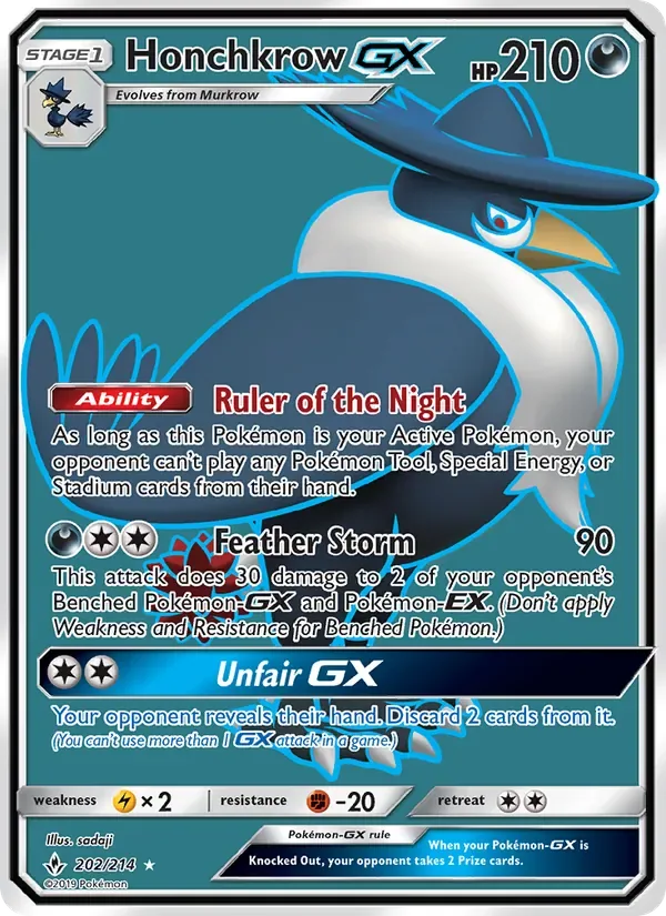 Honchkrow GX, Unbroken Bonds