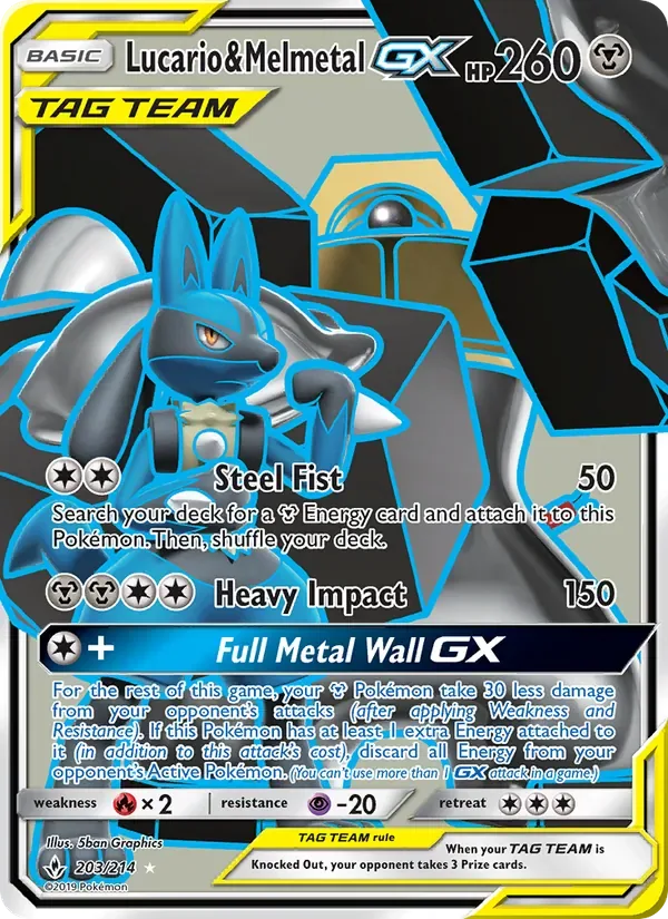 Lucario & Melmetal GX, Unbroken Bonds