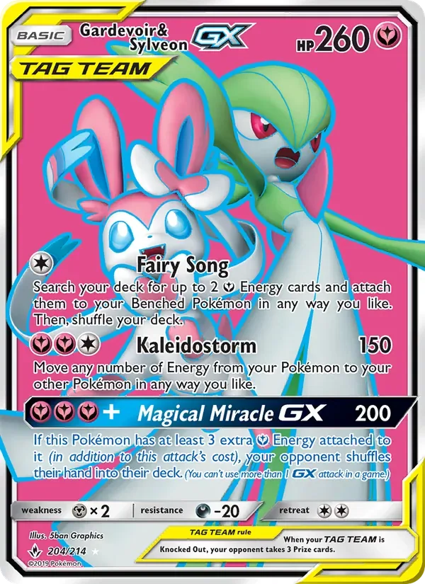 Gardevoir & Sylveon GX, Unbroken Bonds