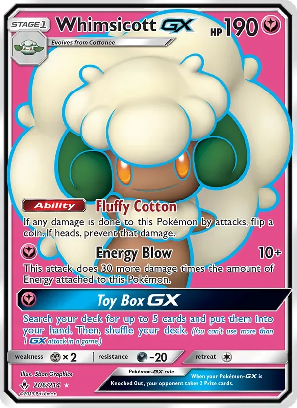 Whimsicott GX, Unbroken Bonds