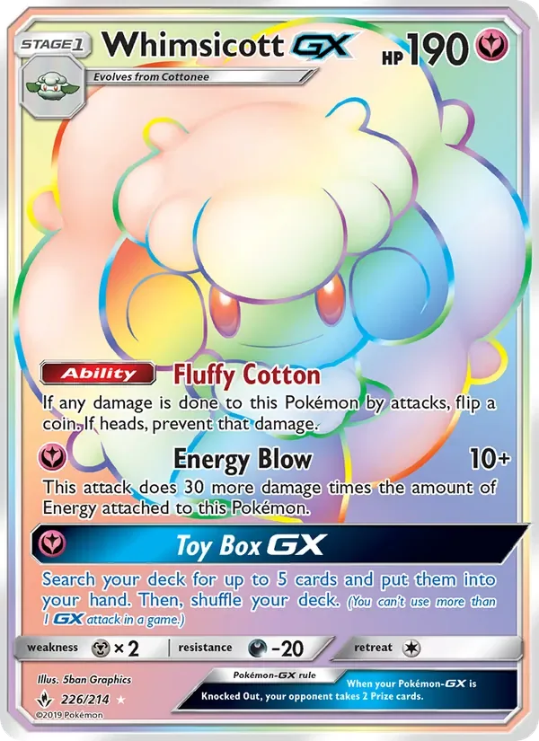 Whimsicott GX, Unbroken Bonds