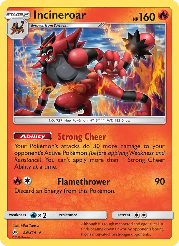 Incineroar, Unbroken Bonds