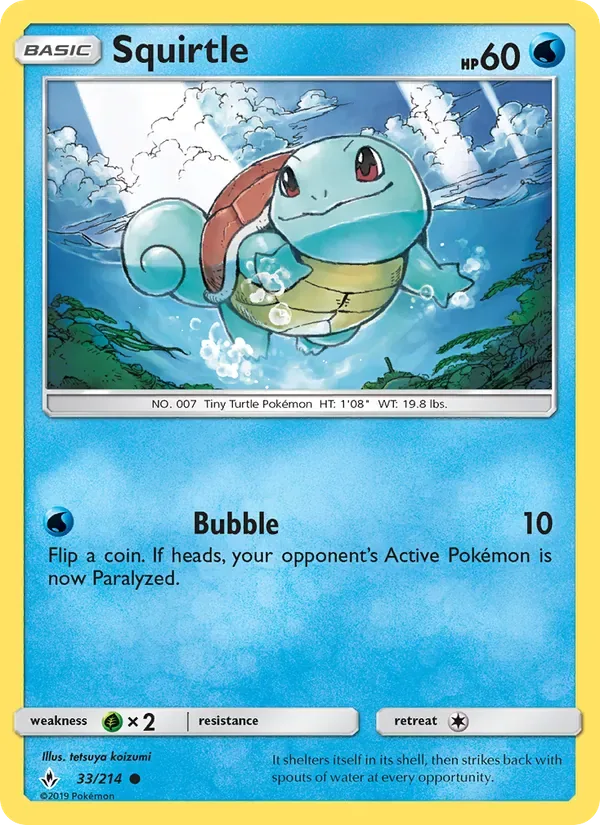 Squirtle, Unbroken Bonds