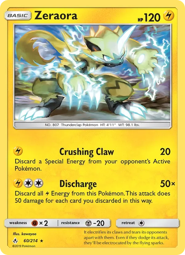 Zeraora, Unbroken Bonds