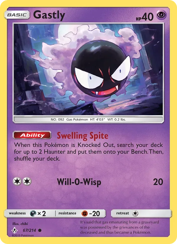 Gastly, Unbroken Bonds