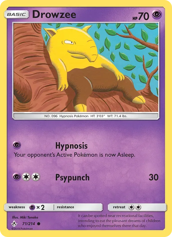 Drowzee, Unbroken Bonds