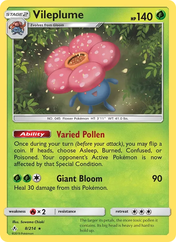 Vileplume, Unbroken Bonds
