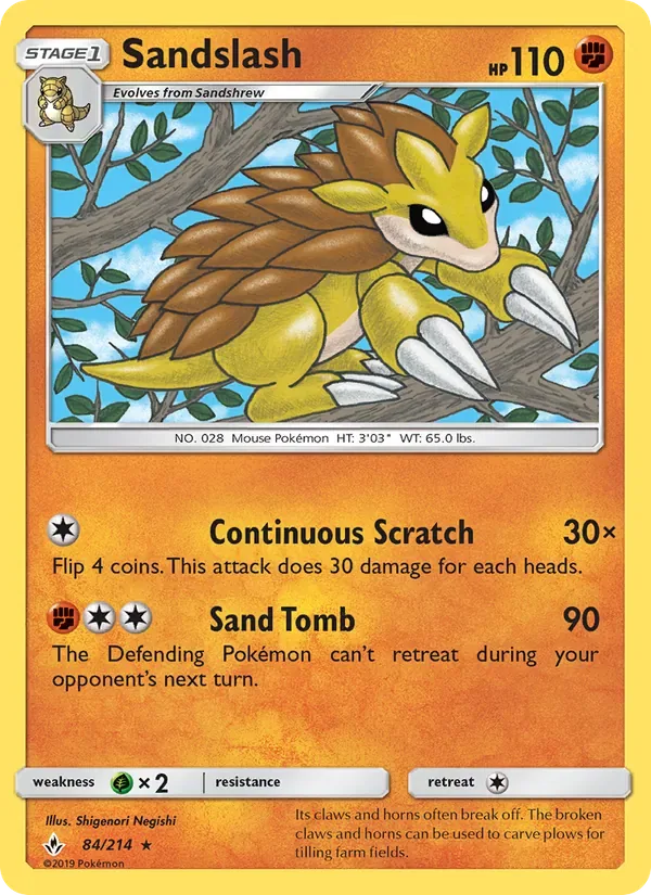 Sandslash, Unbroken Bonds