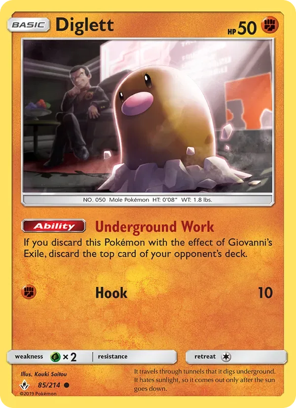 Diglett, Unbroken Bonds
