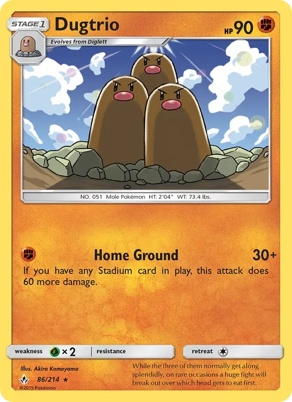Dugtrio, Unbroken Bonds