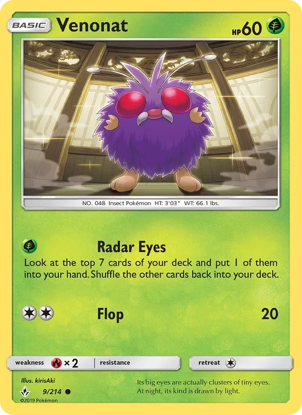 Venonat, Unbroken Bonds