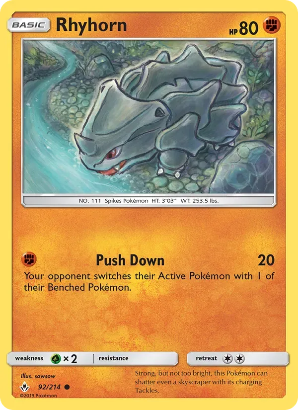 Rhyhorn, Unbroken Bonds