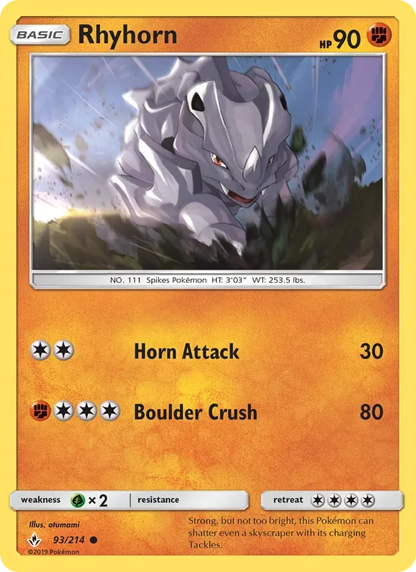 Rhyhorn, Unbroken Bonds