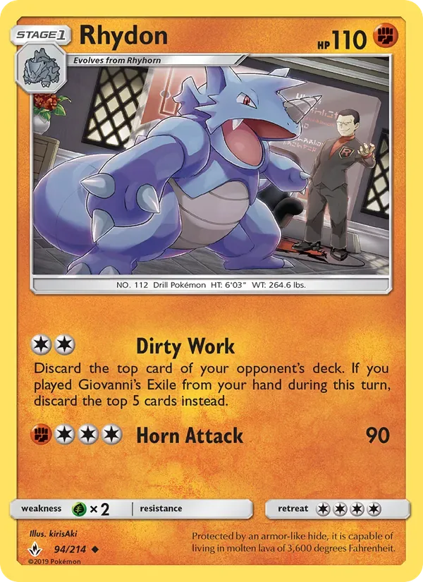 Rhydon, Unbroken Bonds