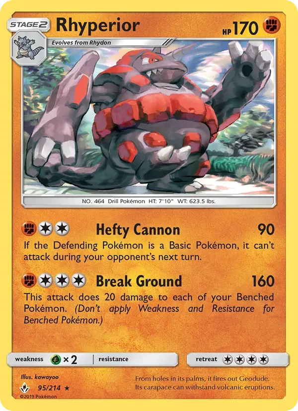 Rhyperior, Unbroken Bonds