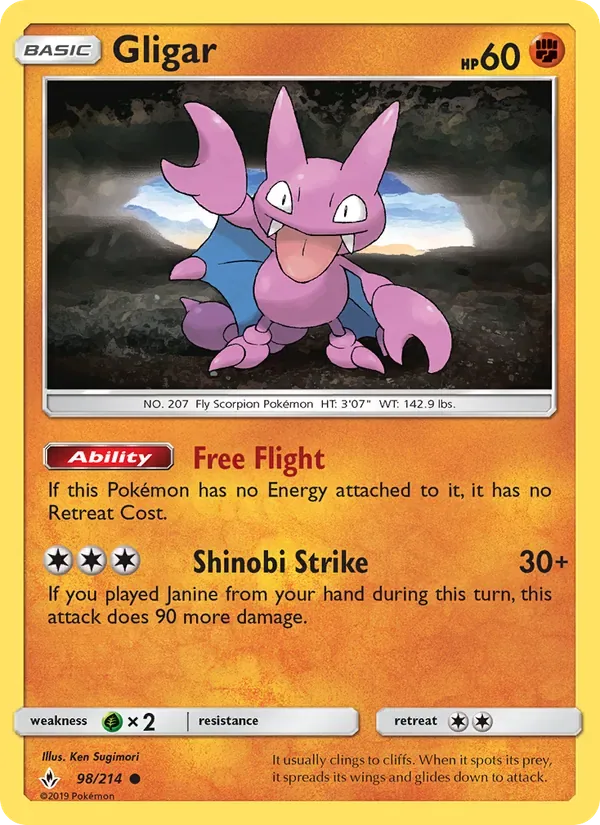 Gligar, Unbroken Bonds