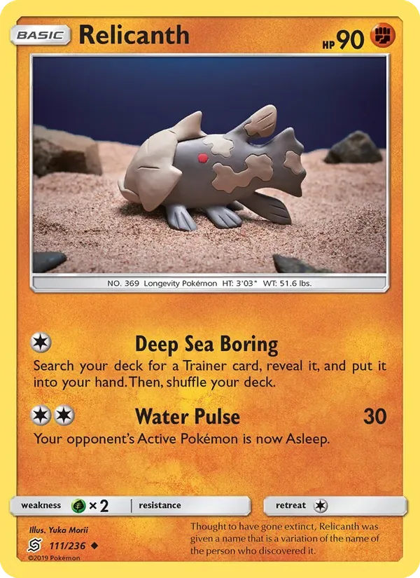 Relicanth, Unified Minds