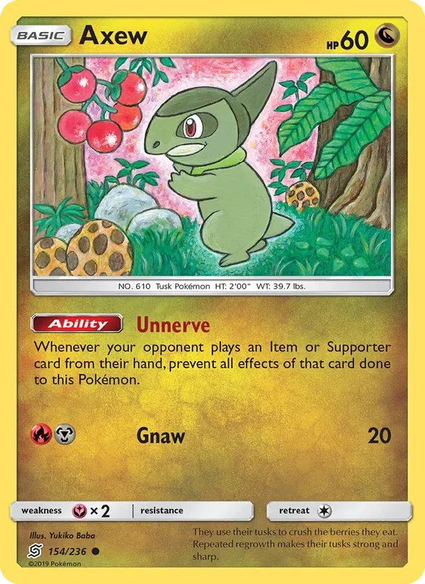 Axew, Unified Minds