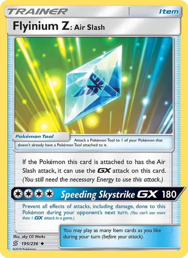 Flyinium Z: Air Slash, Unified Minds